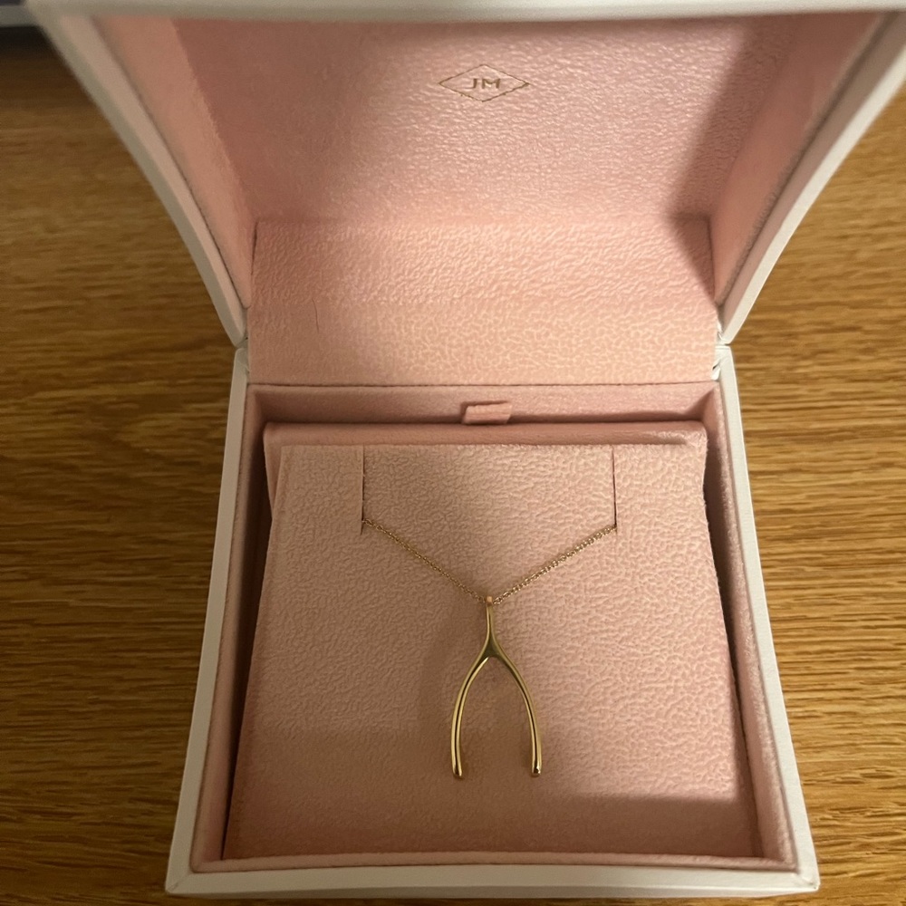 Jennifer Meyer Wishbone Necklace - Picture 2 of 3
